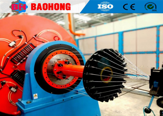 630 Mm 행성 무장한 스트랜딩 기계 75 kw 아연 도금 강선