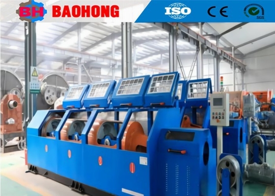 브레이크케이블 철연선을 만들기 위한 22KW 관모양 스트랜딩 기계