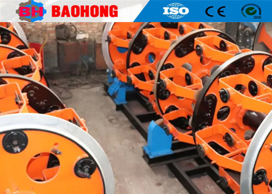 행성 JLY 400-500 철강선 케이블 Armouring 기계와 일요일 유형