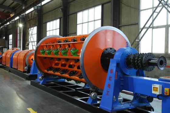 500/1+6+12 와이어 및 케이블 제조용 강성 연선 기계